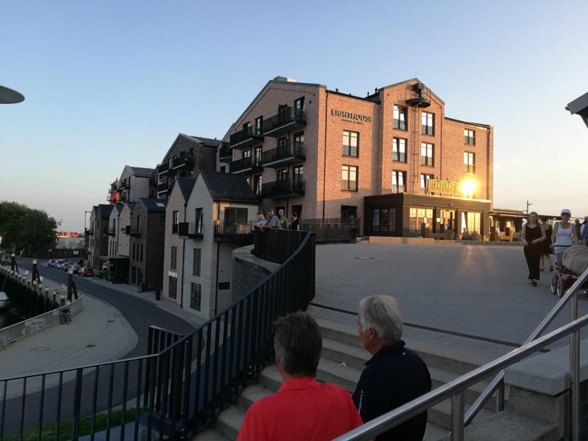 Fewo Schröder - BUDE 63a - mit Strandkorb am Meer Westerdeichstrich Exterior foto